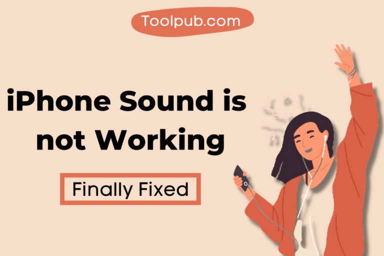 iPhone Sound is not Working